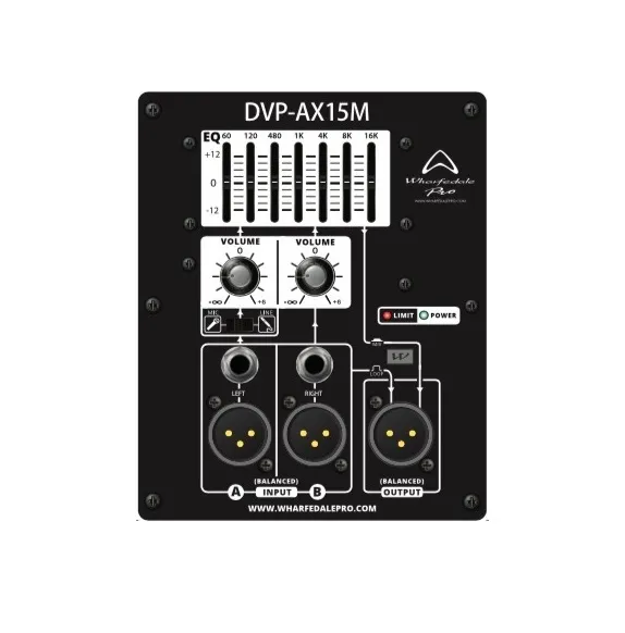 WHARFEDALE PRO DVP-AX15M WHARFEDALE PRO DVP-AX15M
