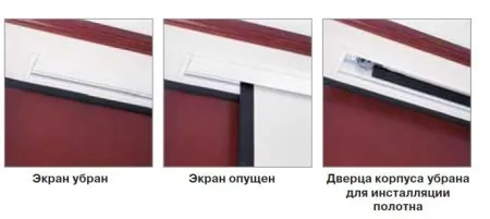 Купить Draper Access/V NTSC (3:4) 381/150" 221*295 XH600V (HDG) ebd 12" за 0 ₽