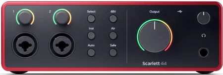 Купить FOCUSRITE Scarlett 4i4 4th Gen по выгодной цене в Москве
