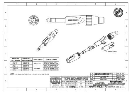 Купить AMPHENOL TS3PJ по выгодной цене в Москве
