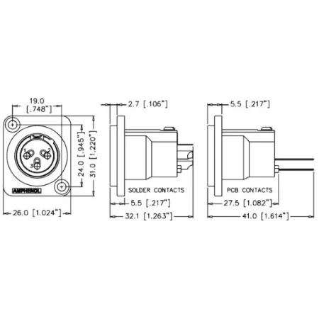 AMPHENOL AC3MDZ AMPHENOL AC3MDZ