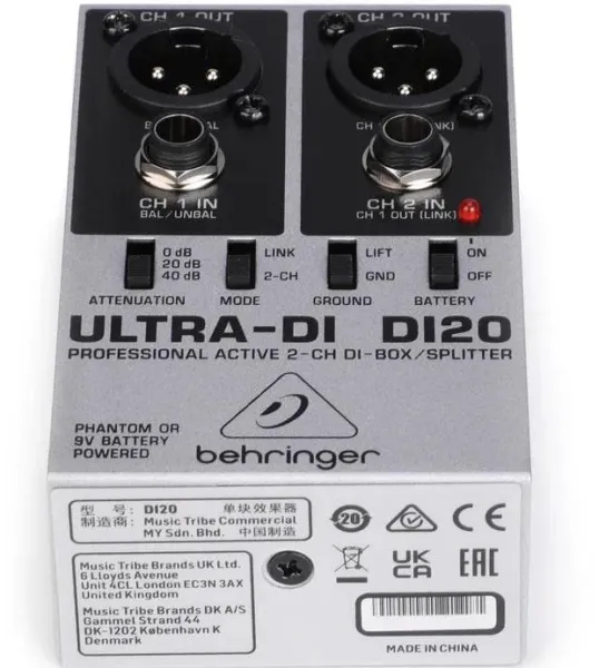 BEHRINGER DI20 BEHRINGER DI20