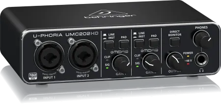 Купить BEHRINGER UMC202HD по выгодной цене в Москве