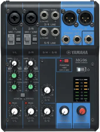 Купить YAMAHA MG06 по выгодной цене в Москве