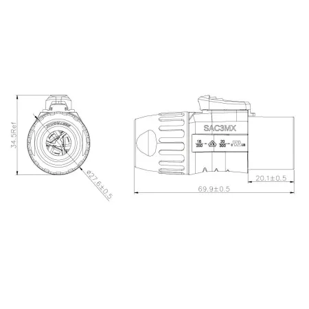 Купить Seetronic SAC3MX(05) по выгодной цене в Москве