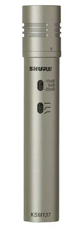 Купить SHURE KSM137/SL по выгодной цене в Москве