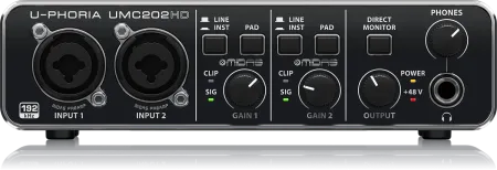 Купить BEHRINGER UMC202HD по выгодной цене в Москве