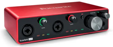 Купить FOCUSRITE Scarlett 4i4 3rd Gen по выгодной цене в Москве