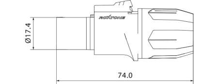 ROXTONE RAC3FCI Blue/black ring ROXTONE RAC3FCI Blue/black ring