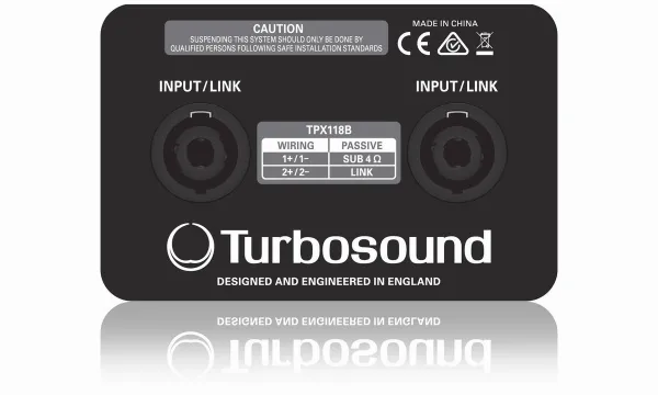 TURBOSOUND TPX118B TURBOSOUND TPX118B
