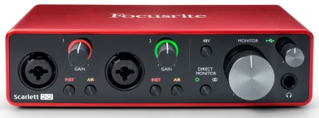 Купить FOCUSRITE Scarlett 2i2 3rd gen по выгодной цене в Москве