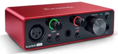 Купить FOCUSRITE Scarlett Solo 3rd gen по выгодной цене в Москве