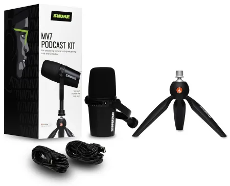 Купить SHURE MV7 -K-BNDL по выгодной цене в Москве