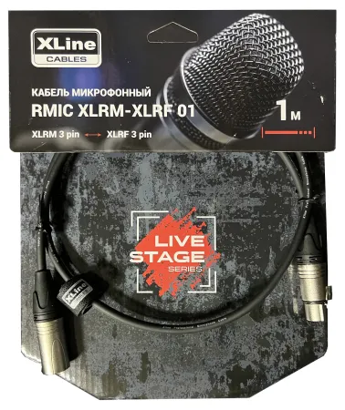 Купить Xline Cables RMIC XLRM-XLRF 01 по выгодной цене в Москве