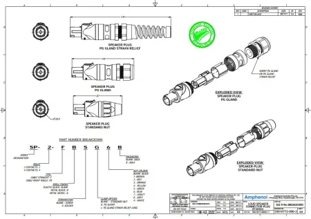 Купить AMPHENOL SP-4-FS по выгодной цене в Москве