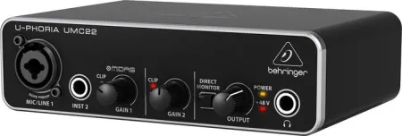 Купить BEHRINGER UMC22 по выгодной цене в Москве