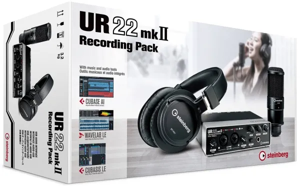 STEINBERG UR22MKII Recording PACK STEINBERG UR22MKII Recording PACK