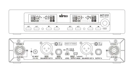Mipro ACT-312 (620-644 MHz) Mipro ACT-312 (620-644 MHz)