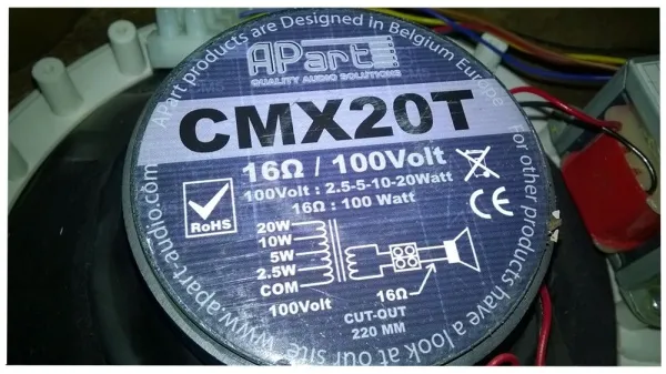 BIAMP CMX20T
