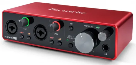 Купить FOCUSRITE Scarlett 2i2 3rd gen по выгодной цене в Москве
