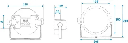 INVOLIGHT SLIMPAR784 INVOLIGHT SLIMPAR784