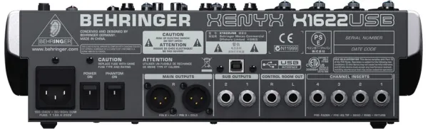 BEHRINGER X1622USB BEHRINGER X1622USB